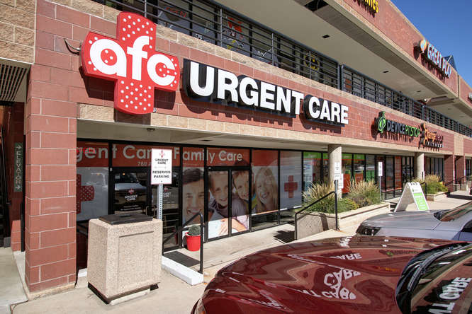 AFC Urgent Care Cherry Creek walk in clinic