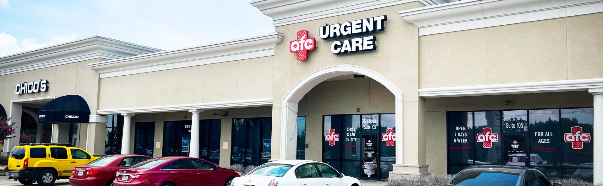 Visit our urgent care center in Beaumont, TX