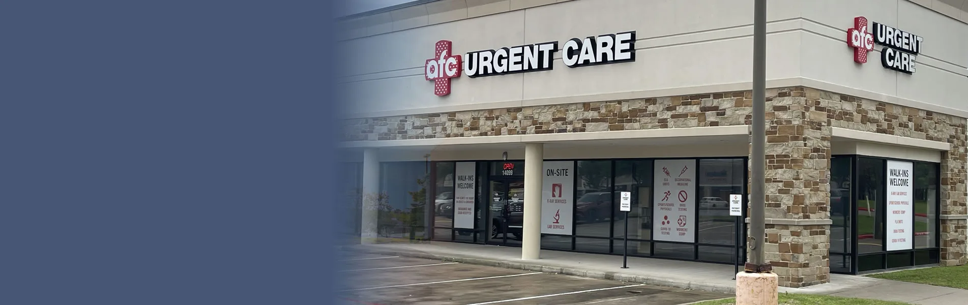 Visit our urgent care center in Tomball, TX.