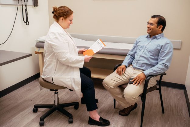Patient getting an immigration physical in Tigard, OR
