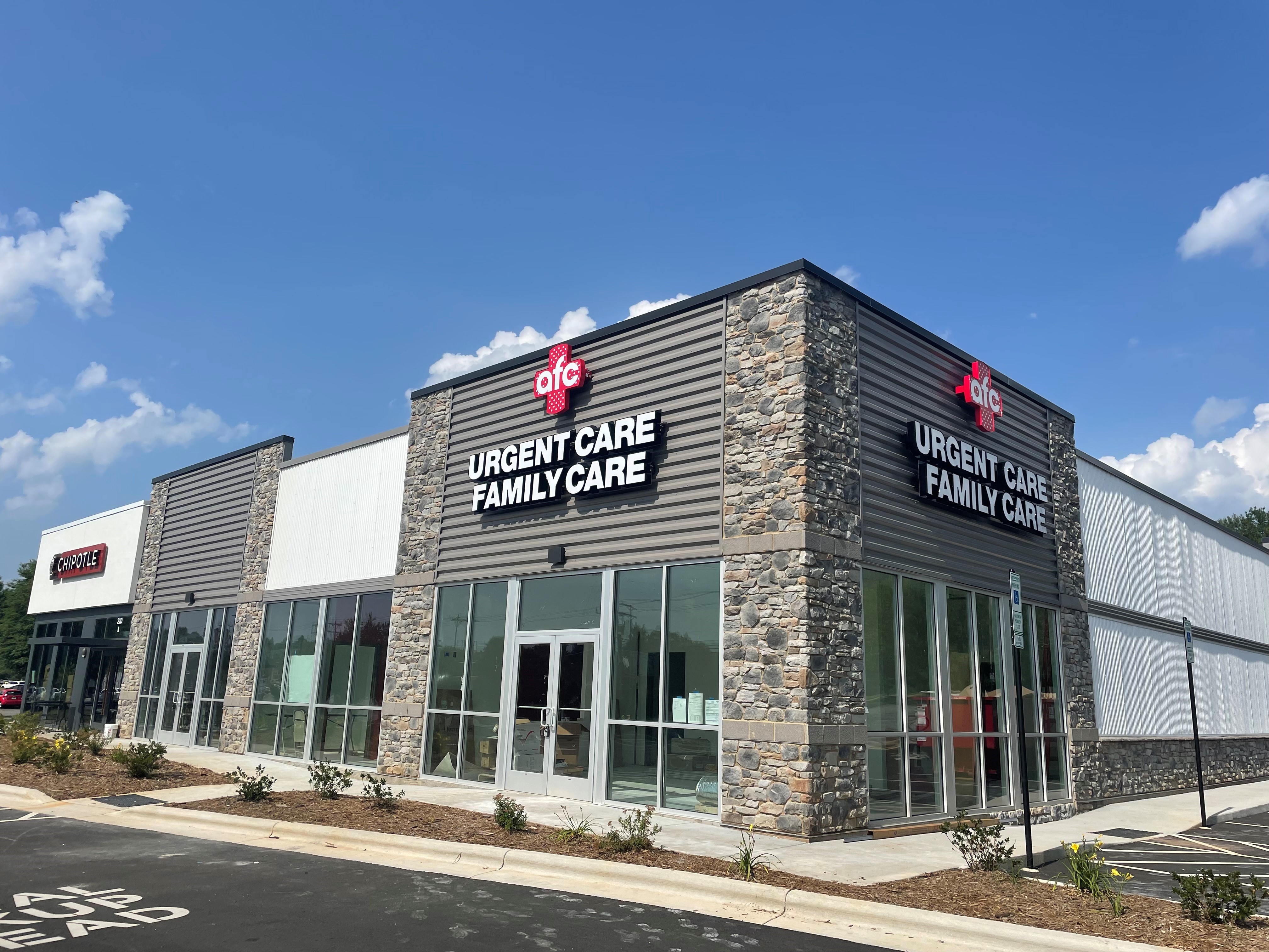 AFC Urgent Care Statesville Next to Chipotle