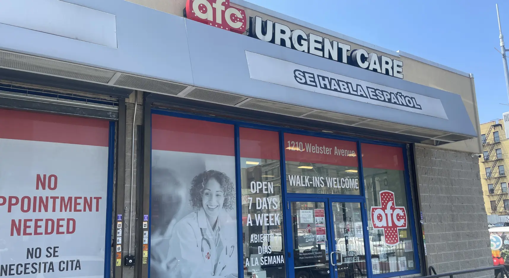 Visit our urgent care center in Bronx, NY.